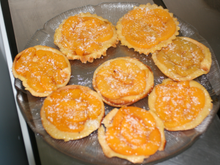 Tartelette tatin aux pêches