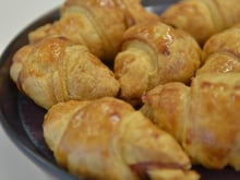 Croissants au saumon et fromage frais