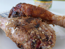 Pilons de poulet épicés au barbecue