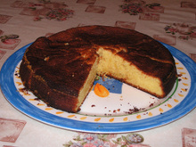 Gâteau à l'orange traditionnel