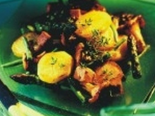 Poêlée de pommes de terre au foie gras