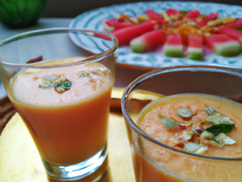 Gaspacho de melon au muscat