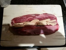 Rôti de veau au foie gras