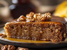 Gâteau aux noix et au miel
