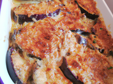 Gratin d'aubergine maigre