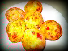 Muffins chèvre poivron