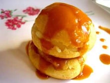 Religieuse au caramel au beurre salé