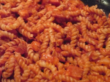 Pâtes au bacon
