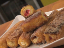 French toast roll-up ou Brioche perdue roulée