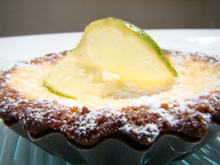 tartelette spéculoos - citron vert