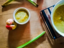 Compote pomme - rhubarbe