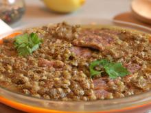 Lentilles au lard