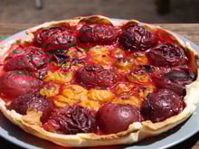 Tarte prunes / mirabelles