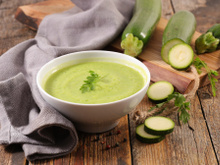 Soupe de courgettes