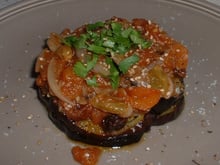 Aubergines au sésame