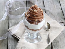 Mont blanc en verrine