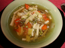 Cuisine italienne : minestrone