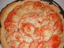 Tarte d'été à la tomate