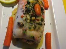 Truite farcie à la brousse