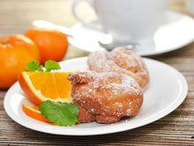 Beignets d'orange à la cannelle