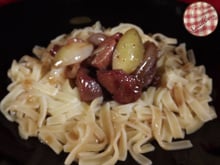 Sauté d'agneau au sirop d'érable