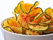 Chips de courgettes