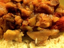 Rouelle de porc et ses petits légumes