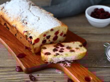 Cake aux cranberries