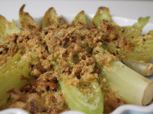 Crumble d'endives au Roquefort