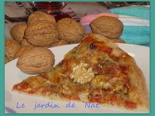 Pizza roquefort-noix