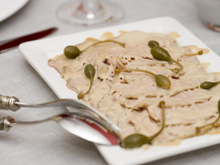 Vitello tonato (veau au thon)