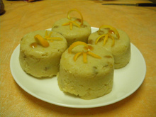 Gâteau de semoule à l'orange