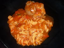 Aiguillettes de poulet façon basquaise