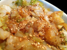 Choux-Choux soja sésame !