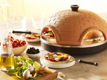 Mini-pizzas aux poires, au fenouil et aux magrets séchés