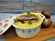 Parmentier de canard en cocotte