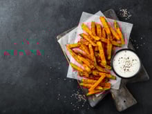 Frites de patate douce