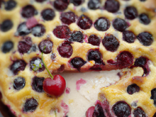 Clafoutis aux cerises aigres