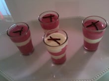 Velouté froid de betterave à la crème de chèvre