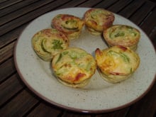 Muffins courgette fromage