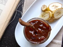 Confiture de bananes au chocolat