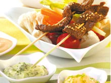 Brochettes de Rumsteck
