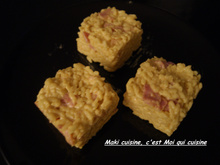 Risotto jambon et curry
