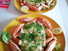 Bavette aux crabes