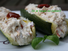 Courgette farçie, façon été