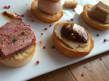 Les tapas de foie gras et magret traditionnels