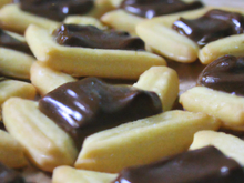 Gaufrettes au chocolat