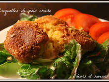 Croquettes de pois chiches