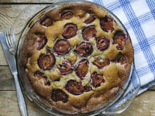 Gâteau aux prunes maison