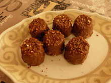 Glace aux rochers chocolat